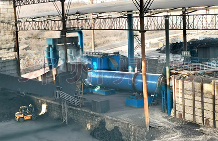 內蒙煤泥烘干機投產(chǎn)視頻