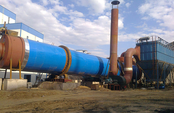 煤泥烘干機(jī)現(xiàn)場