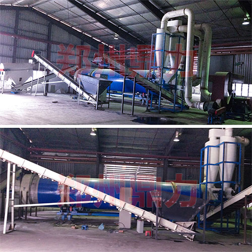 馬來西亞煤泥烘干機(jī)案例現(xiàn)場(chǎng)