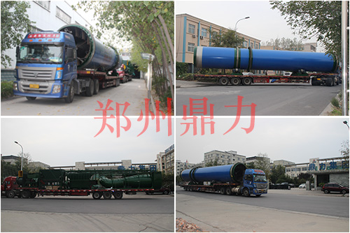 遼寧調(diào)兵山煤泥烘干機發(fā)貨