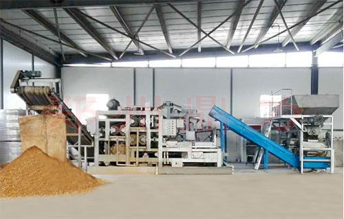 揚(yáng)子江藥業(yè)中藥渣脫水機(jī)生產(chǎn)現(xiàn)場