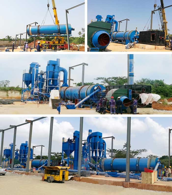 尼日利亞啤酒糟烘干機(jī)