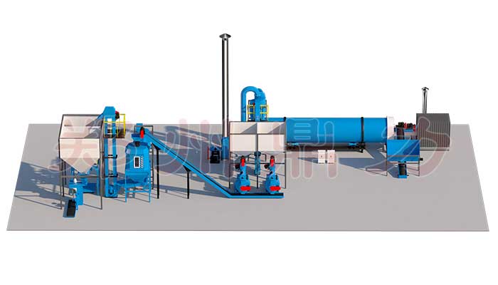 烏茲別克斯坦牧草烘干機(jī)
